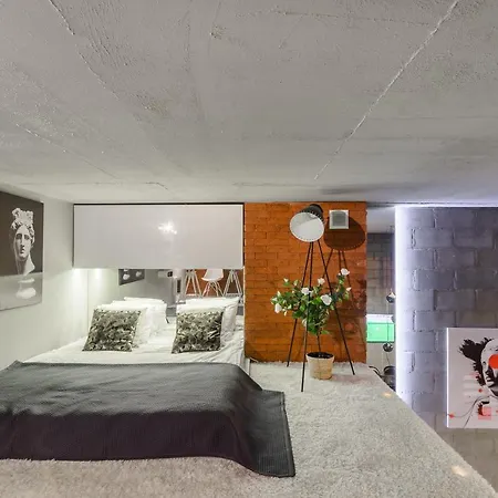 Charming Two-story Loft In Tobaco Park Apartment *