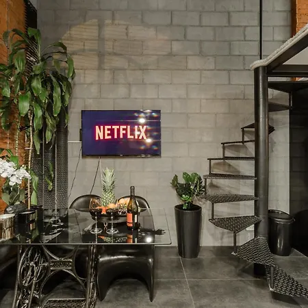 Charming Two-story Loft In Tobaco Park Apartment Lodz (Lodz)